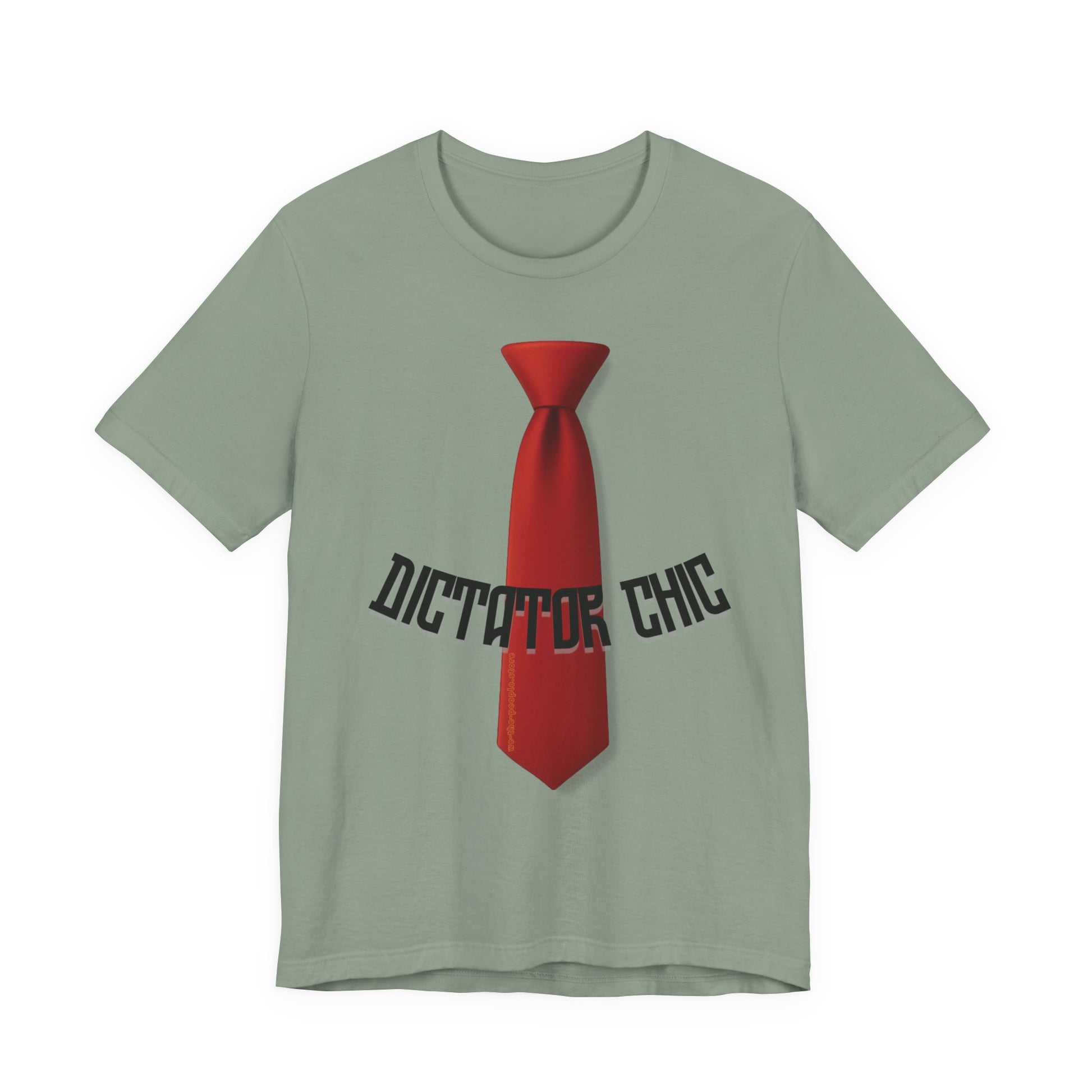 Dictator Chic, Trump the Dictator protest Tee, Unisex Jersey Short Sleeve Tee,  Political Satire Apparel