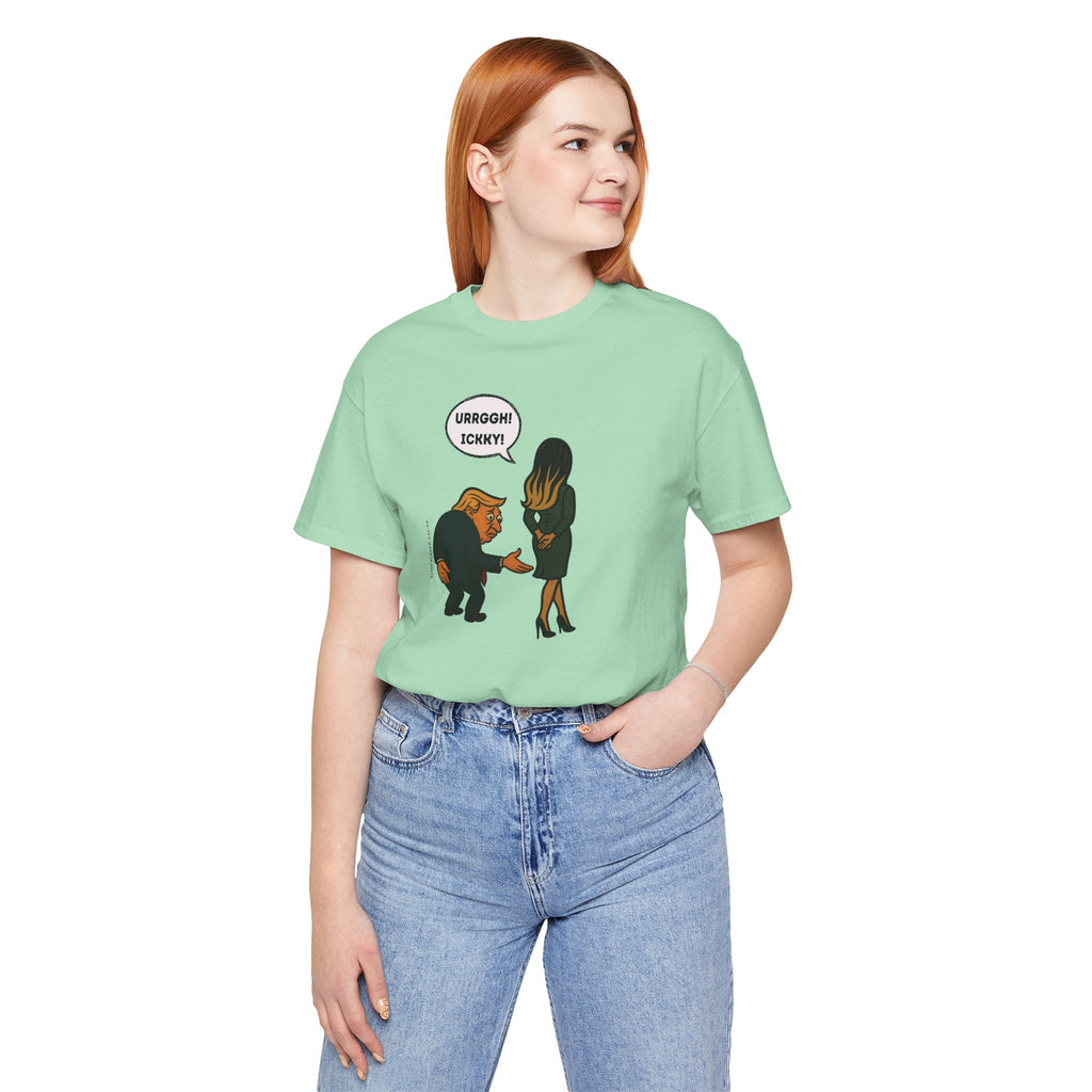 DJT + Mel, Trump and Melania Design Funny Unisex Tee, Graphic Tee, Political Humor Shirt, Casual Wear, US Political Humor