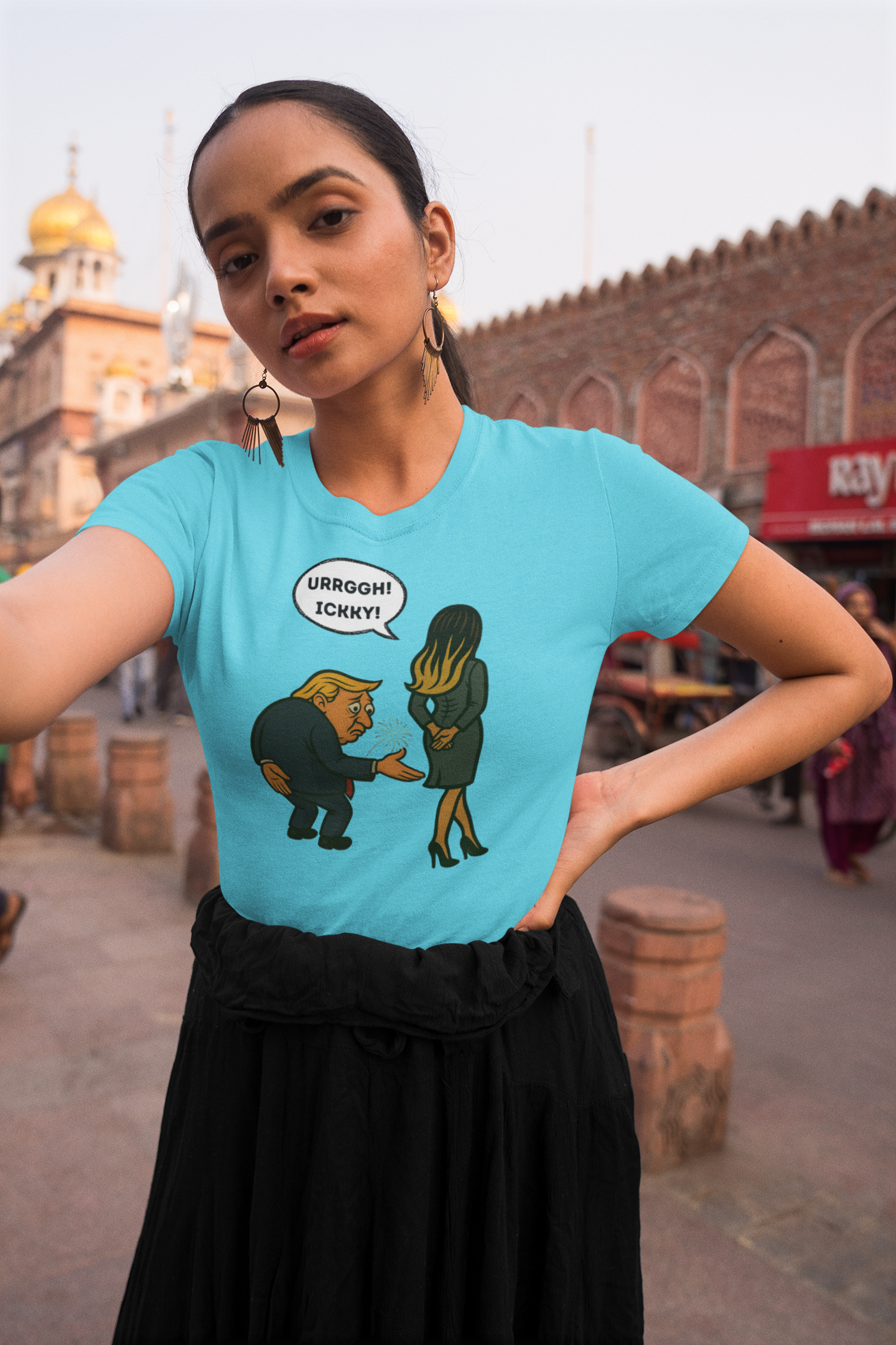 DJT + Mel, Trump and Melania Design Funny Unisex Tee, Graphic Tee, Political Humor Shirt, Casual Wear, US Political Humor