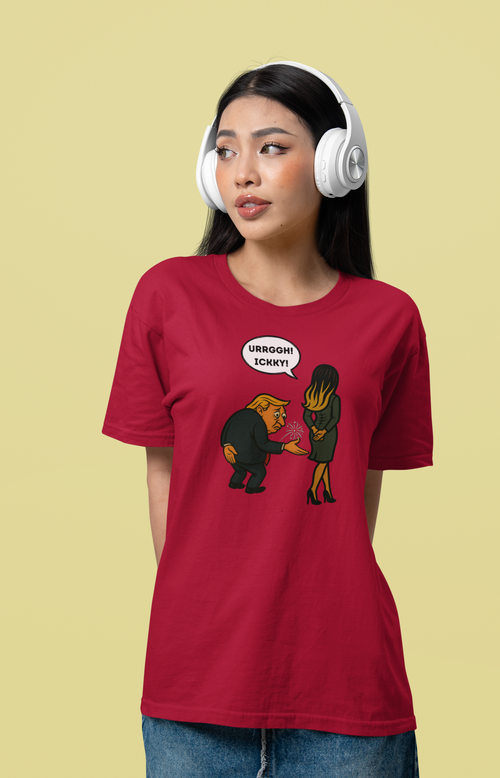 DJT + Mel, Trump and Melania Design Funny Unisex Tee, Graphic Tee, Political Humor Shirt, Casual Wear, US Political Humor