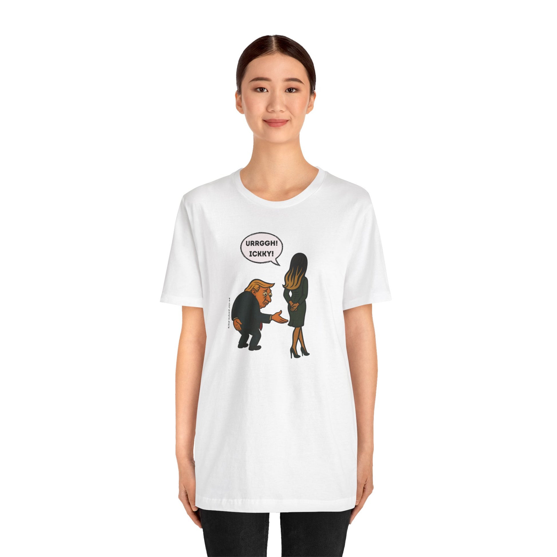 DJT + Mel, Trump and Melania Design Funny Unisex Tee, Graphic Tee, Political Humor Shirt, Casual Wear, US Political Humor