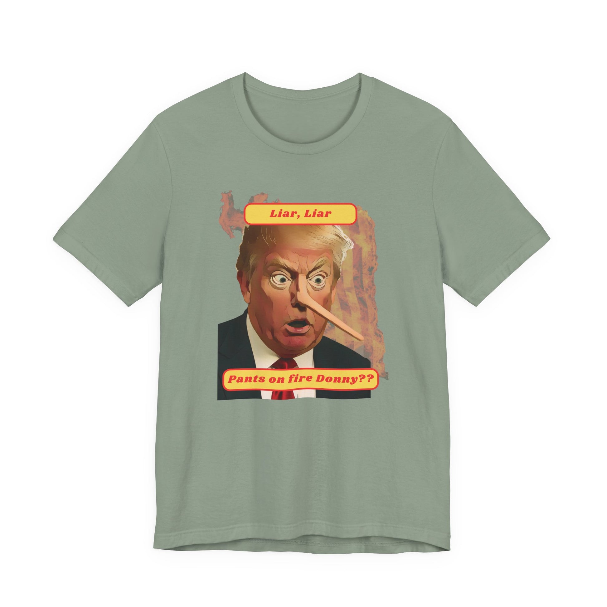 Trump the Liar, Liar protest Tee, Unisex Jersey Short Sleeve Tee, Quirky Gift, Casual Wear, Political Satire Apparel